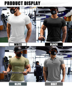 Man Plus Size Dry Fit Men's Sports T-shirts
