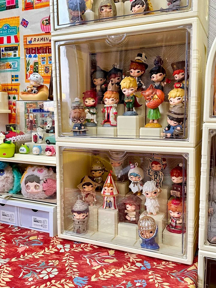 Labubu Display Box Cabinet Box Dustproof And Moisture-Proof Blind Box Toy Doll Display Stand Transparent Acrylic Storage Box Lootquake LLC