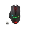 Redragon M690 PRO Wireless Gaming Mouse 8000 DPI Wired Mouse Rapid Fire Key 8 Macro Buttons for PC/Mac/Laptop, Black/White Mouse Lootquake LLC
