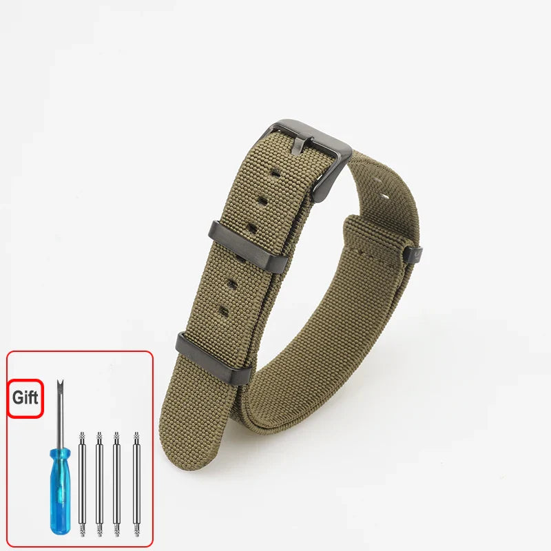 Amazfit Nylon Watch Band NATO Strap Waterproof Washable Elastic