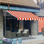 Awnings Rain and Snow Resistant UV Resistant Folding and Telescopic Canopy Tent Outdoor Garden Balcony Roof Courtyard Sunshade