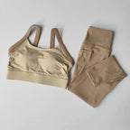 ZenFlex 2PC Women's Yoga Set: Bra & Leggings Duo THRIXINE