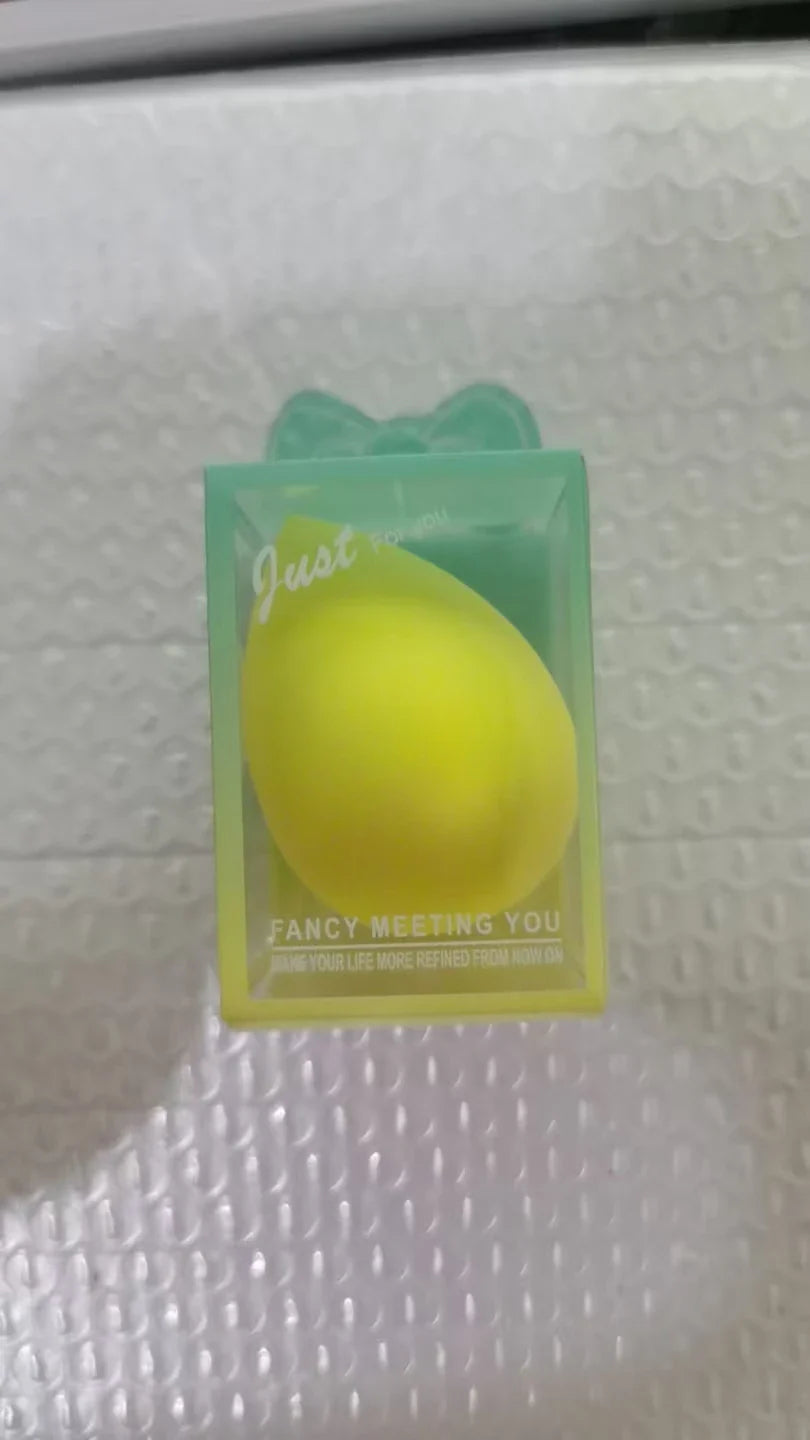 1pcs cosmetic powder puff soft and smooth women's makeup foundation sponge beauty makeup tool accessories drop-shaped Lootquake LLC