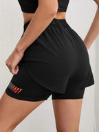 FlexFit High Rise Yoga Shorts THRIXINE