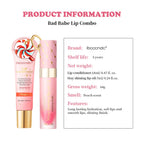 Lip Oil Lipstick Set Lightweight Peach Flavor Lipgloss Lip Deeply Moisturizing Long Lasting Hydration Lip Makeup Cosmetics