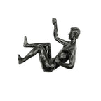 2024 Christmas Modern Simplicity Athlete Resin Sculpture Creative Climbing Man Wall Sculptures Hand-Finished For Wall Art Statue Lootquake LLC