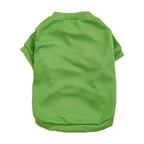Breathable Dog T-shirt Solid Comfortable Thin Vest for Yorkshire Terrier Cute Summer Pet Clothes Dog Vest Pet Supplies Pi-Mart