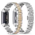 Fitbit Charge 5 6 3 4 2 Stainless Steel Metal Band - SJB-DIAMOND ELITES