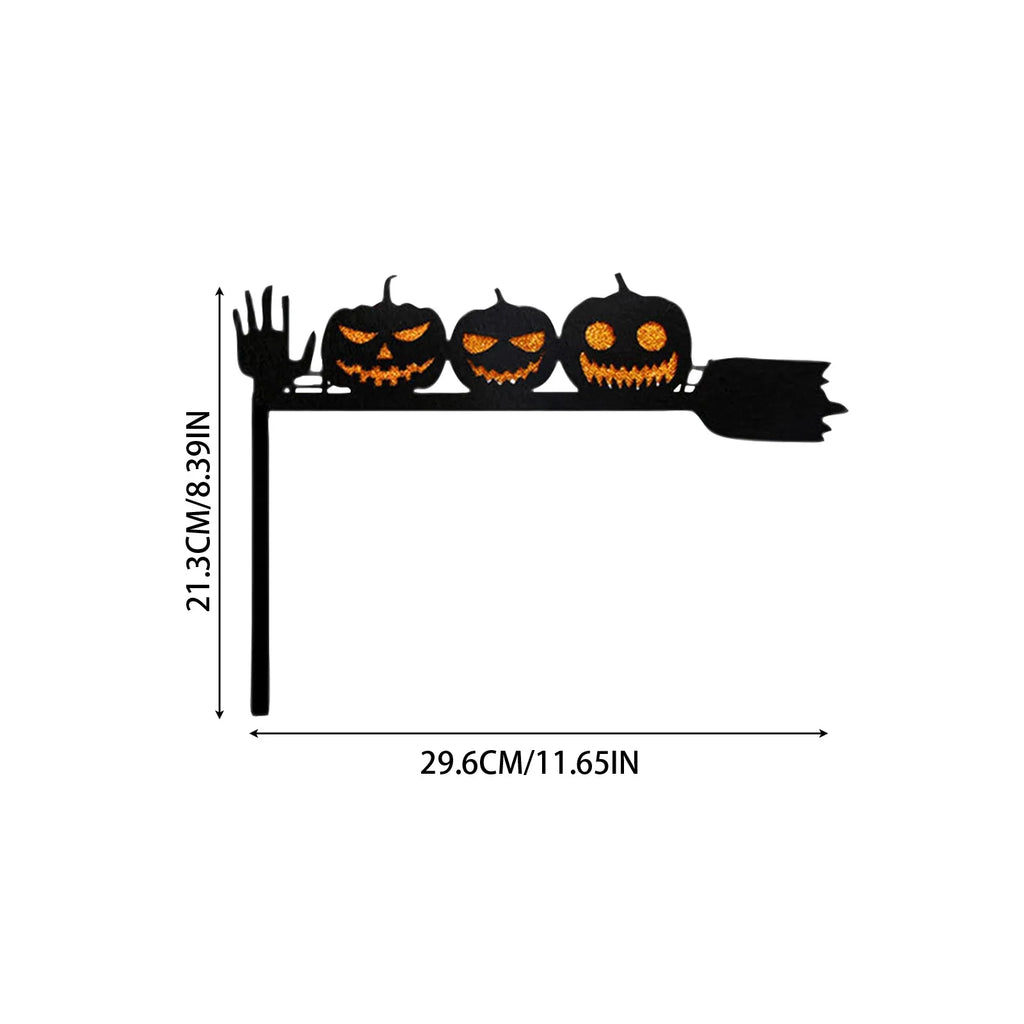 Halloween Door Frame Decoration,bats,pumpkins,spider Webs,door And Window Corner Sign, Halloween Home Decor,corner Stickers
