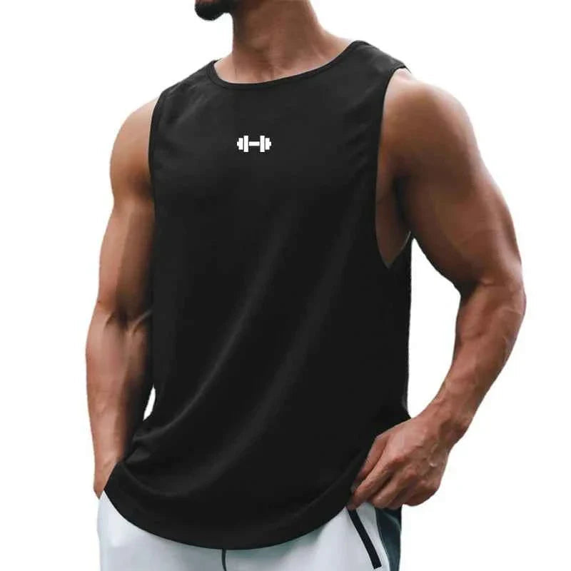 BreezeFit Men's Quick-Dry Gym Tank Top THRIXINE
