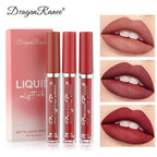 3 PCS Liquid Lipsticks Set Long Lasting Make Up For Women Korean Beauty Cosmetics Matte Lipsticks Waterproof Long lasting Lootquake LLC