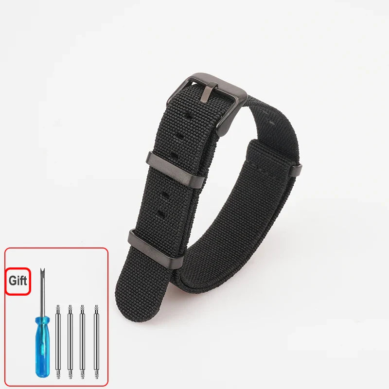 Amazfit Nylon Watch Band NATO Strap Waterproof Washable Elastic