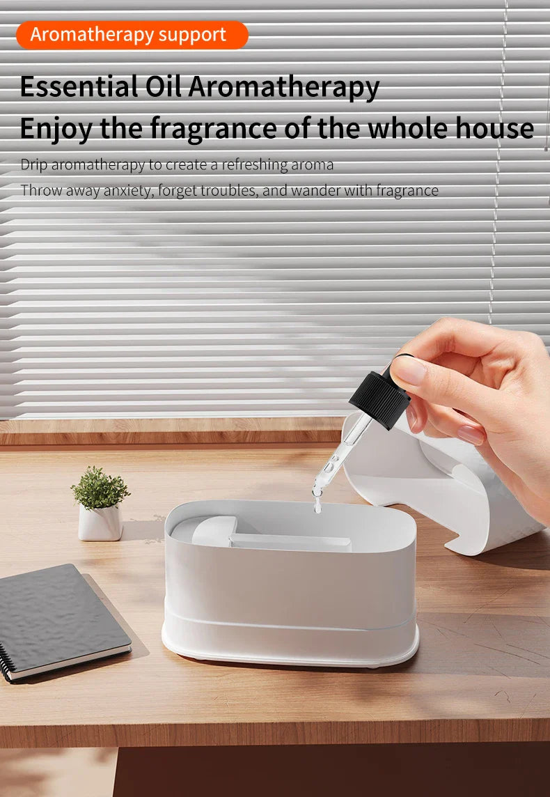 Colorful Simulation Flame Aroma Diffuser Home Hotel Desktop USB Air Humidifier Lootquake LLC