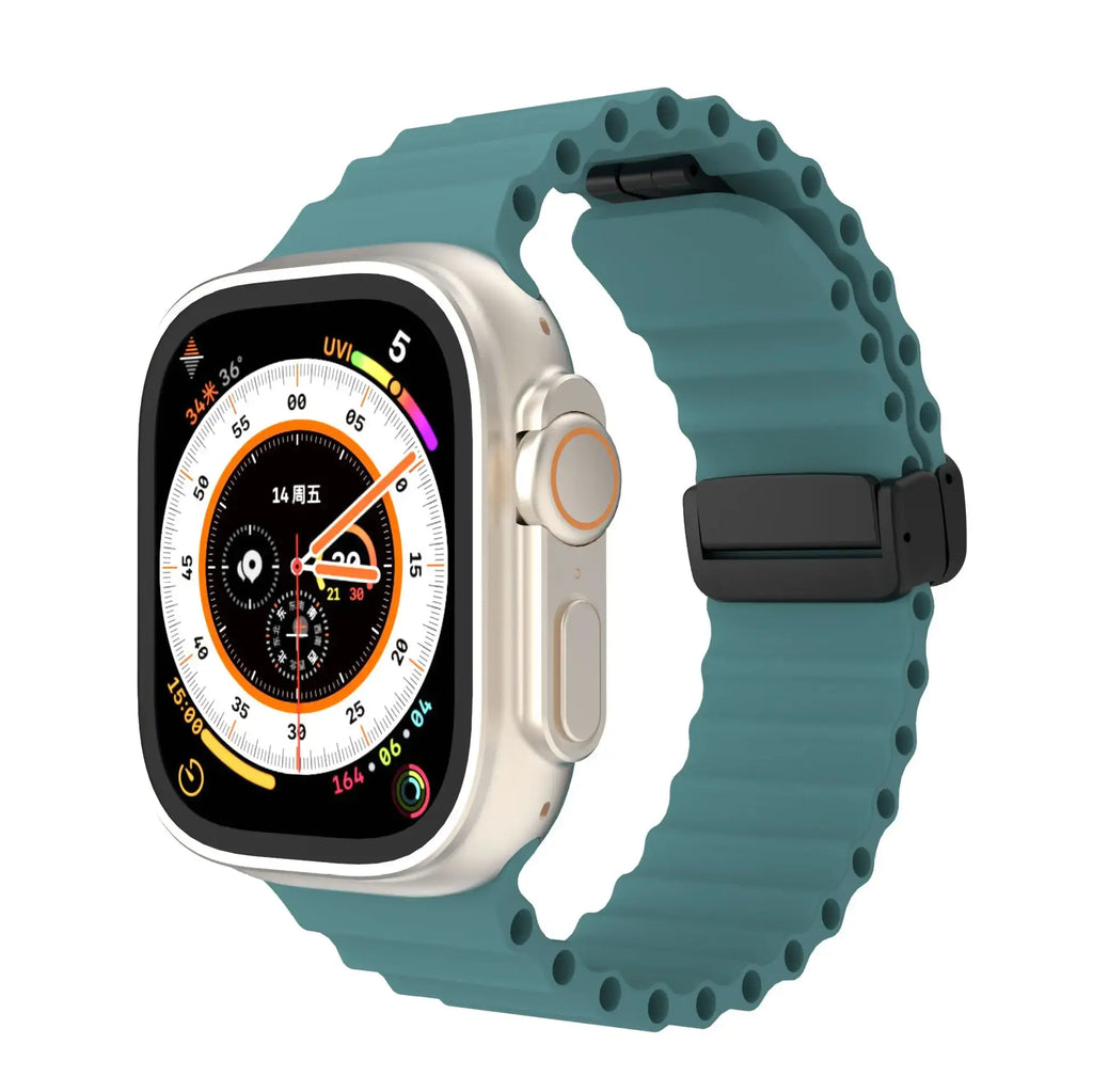 Apple Watch Silicone Strap - Soft Flexible Magnetic Design - SJB-DIAMOND ELITES