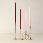 30CM Taper Candle 4 Pack - Home Interior Long Burning Dripless and Smokeless Candles Unscented - Valentines Candles for Home Lootquake LLC