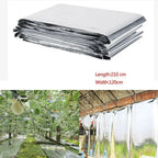 2-30pc Garden Wall Mylar Film Highly Reflective Films for Grow Tent Room Garden Greenhouse Covering Foil Sheets 210x120cm