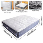 150/200x240x35cm Mattress Protector Packaging Bag Moisture-proof Dust Cover Thickness 0.08mm PE Transparent Moving Home Storage Lootquake LLC