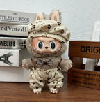 17cm Labubu V1 V2 V3 Plush Toy  Multiple Styles Clothing Set Labubu Outfit Accessories Trendy Play Clothing Labubu Clothes Lootquake LLC