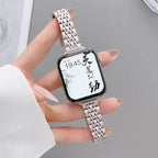 Apple Watch Stainless Steel Band - Sleek Durable Style - SJB-DIAMOND ELITES