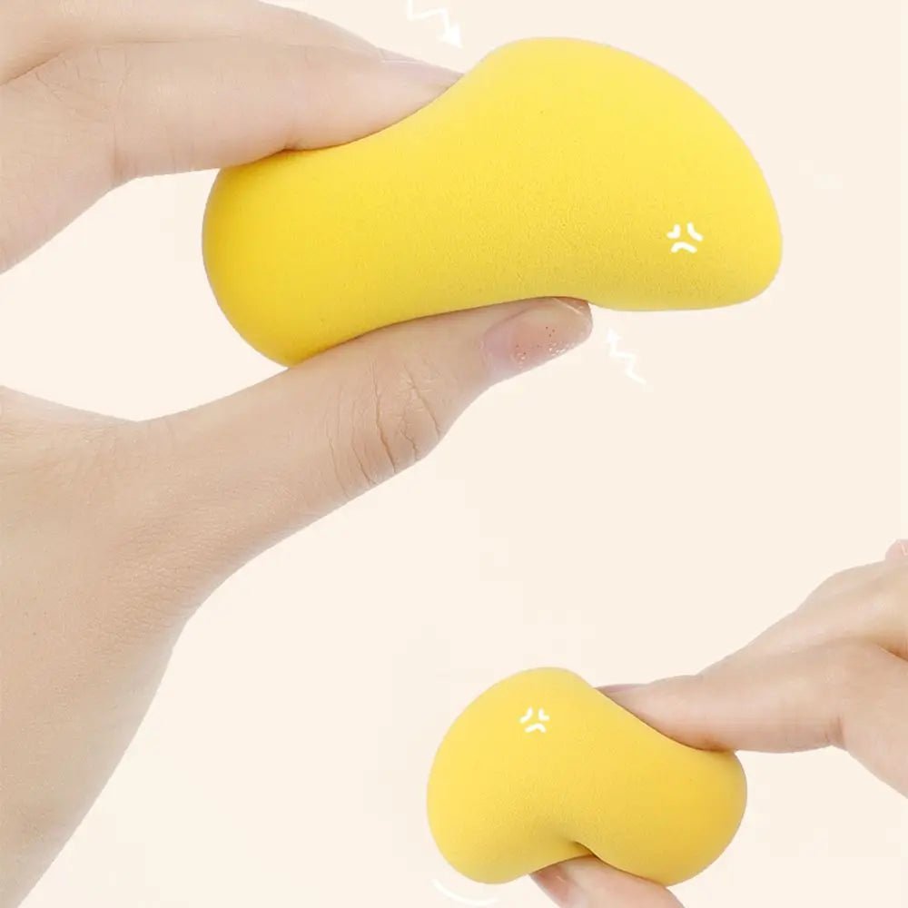 Women Foundation Powder Mango Shape Cushion Sponge Cosmetic Puff Beauty Tool Makeup Egg Lootquake LLC