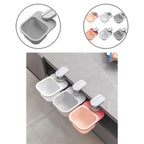Trash Tray Rotation Desk Dustbin Small Size Widely Applied  Useful Plastic Under Table Trash Tray Desk Trash Can