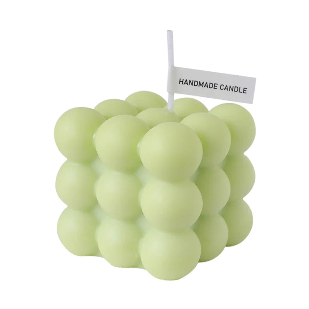 Bubble Candle Cube Fragrance Candles Handmade Scented Candle Soy Wax Candle Set for Home Decoration Wedding Party Birthday Lootquake LLC