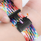 Polar Nylon Braided Watch Band Parachute Buckle Comfort Fit Strap
