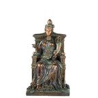 In Stock Fortuna Scuplture Statue of Tyche Greek Mythology Lucky Wealth Figurines Antique Ornament Home Decor Office Lootquake LLC