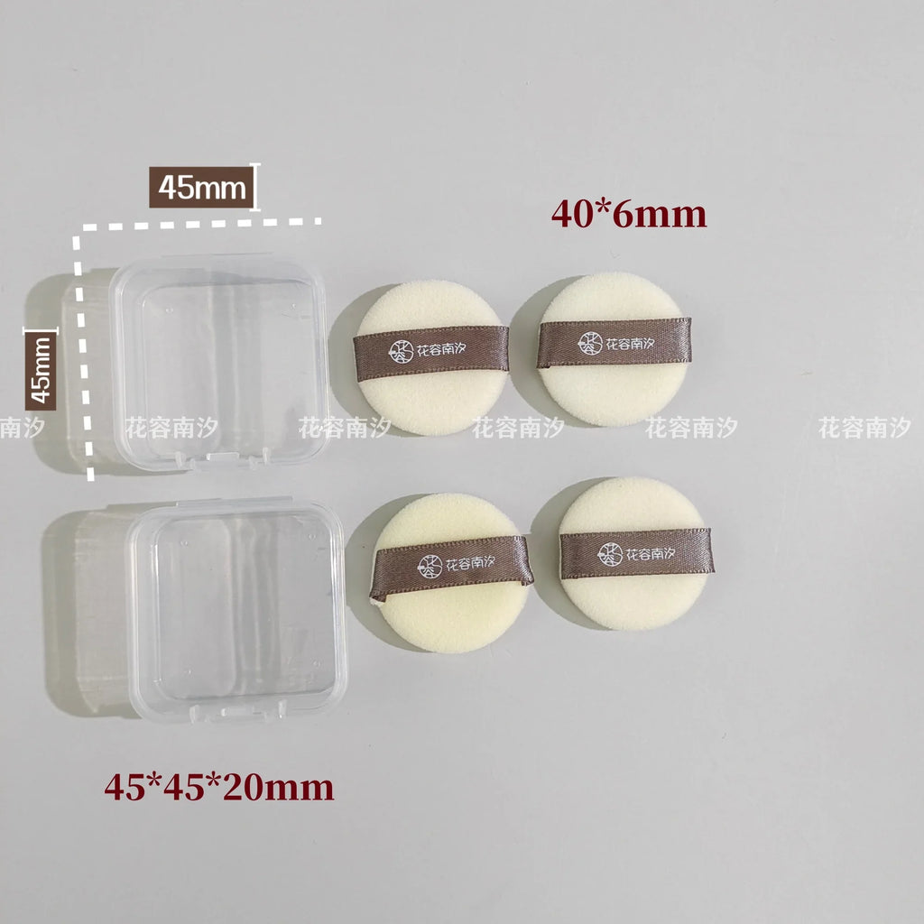 Small Flocking Mini Replacement Puff Loose Powder Foundation Puff Lootquake LLC