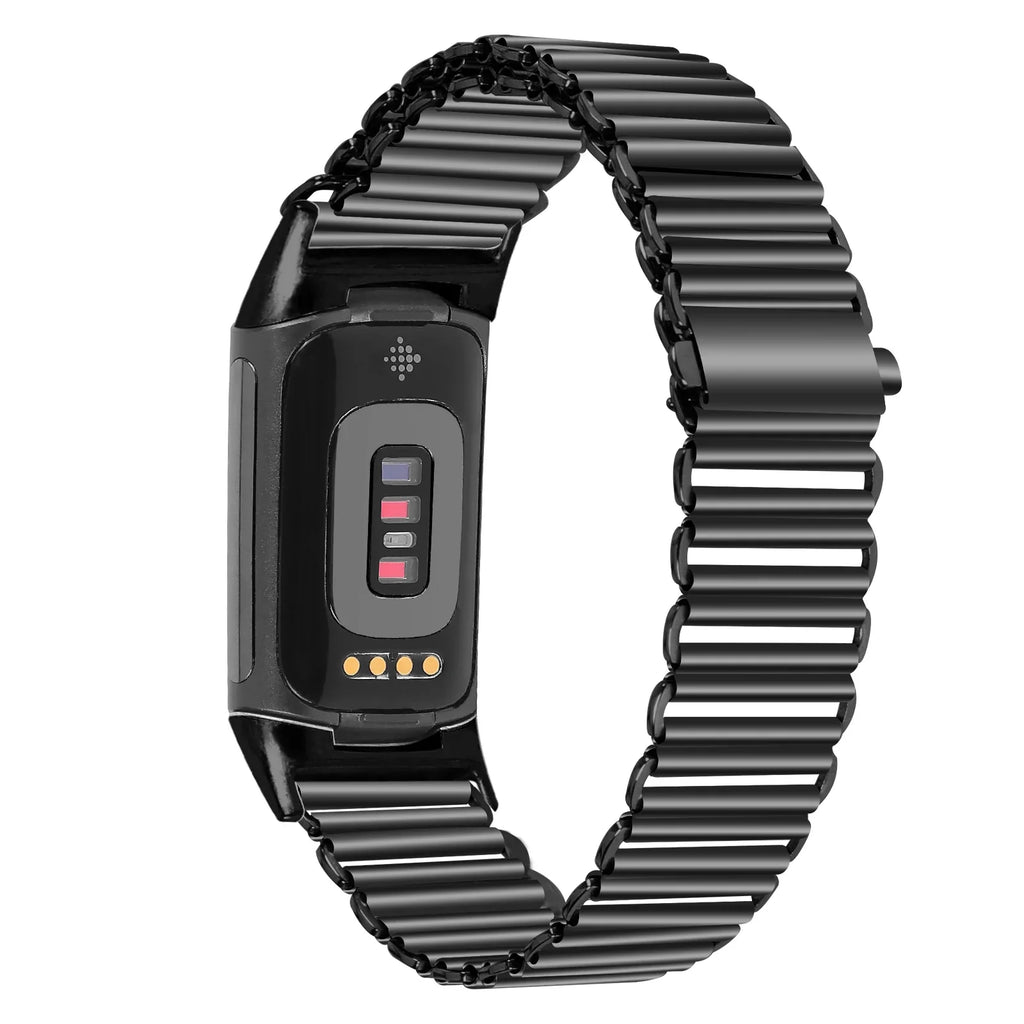 Fitbit Charge 5 6 Stainless Steel Strap - Modern Design