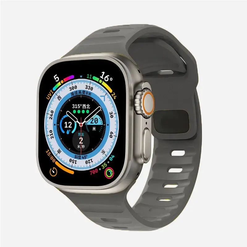 Apple Watch Silicone Band - Soft, Durable, Stylish Design - SJB-DIAMOND ELITES