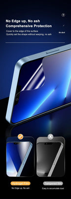 Full Cover Film For iPhone 13 Pro Max Screen Protector 12 11 Pro Max Mini XR X XS Max 8 7 6 6S Plus SE 2022 Soft Film Film Screen Protector Stevvex