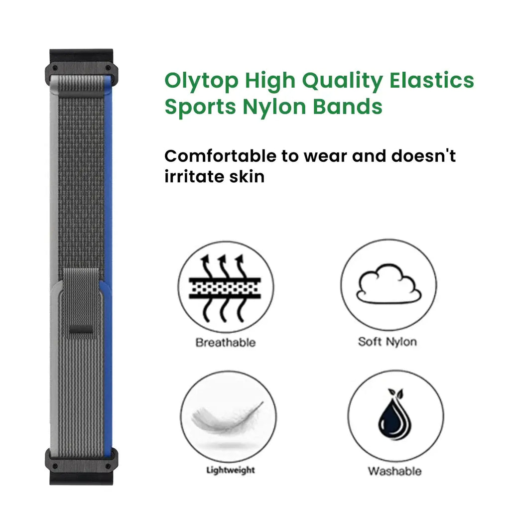 Garmin Nylon Velcro Strap - QuickFit Breathable Design - SJB-DIAMOND ELITES
