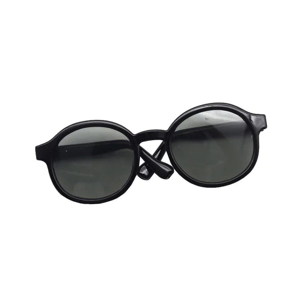 Labubu 6.5cm Transparent Plastic Glasses for 1/8 1/6 1/3 1/4 BJD for Labubu MSD SD Plush for EXO Doll Sunglasses Lootquake LLC