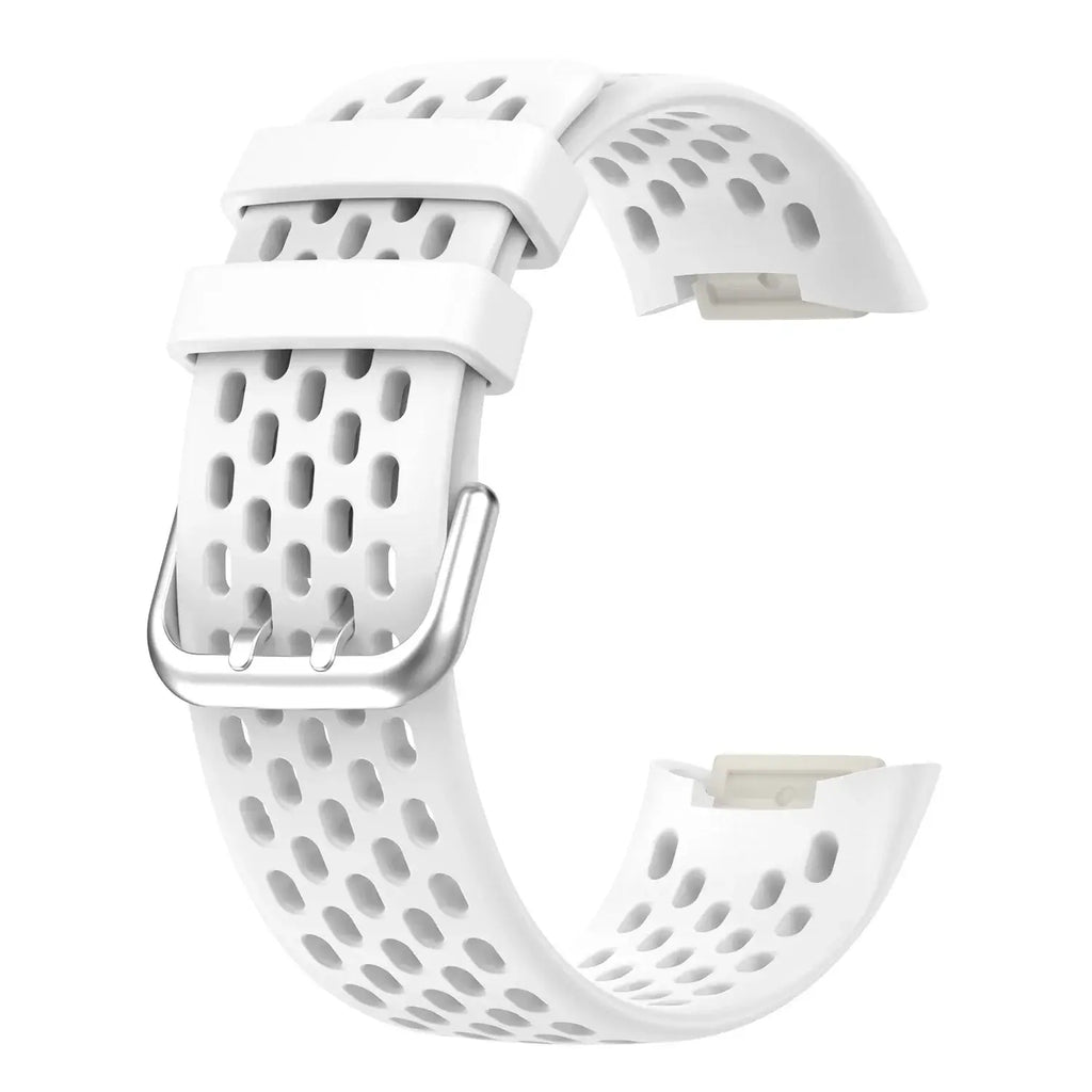Fitbit Charge 5 6 Silicone Band - Soft Flexible Waterproof - SJB-DIAMOND ELITES