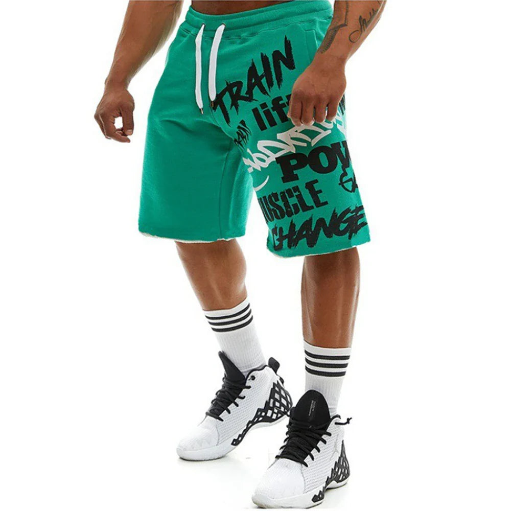 UrbanFlex Men's Cotton Gym Shorts THRIXINE
