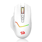 Redragon M690 PRO Wireless Gaming Mouse 8000 DPI Wired Mouse Rapid Fire Key 8 Macro Buttons for PC/Mac/Laptop, Black/White Mouse Lootquake LLC