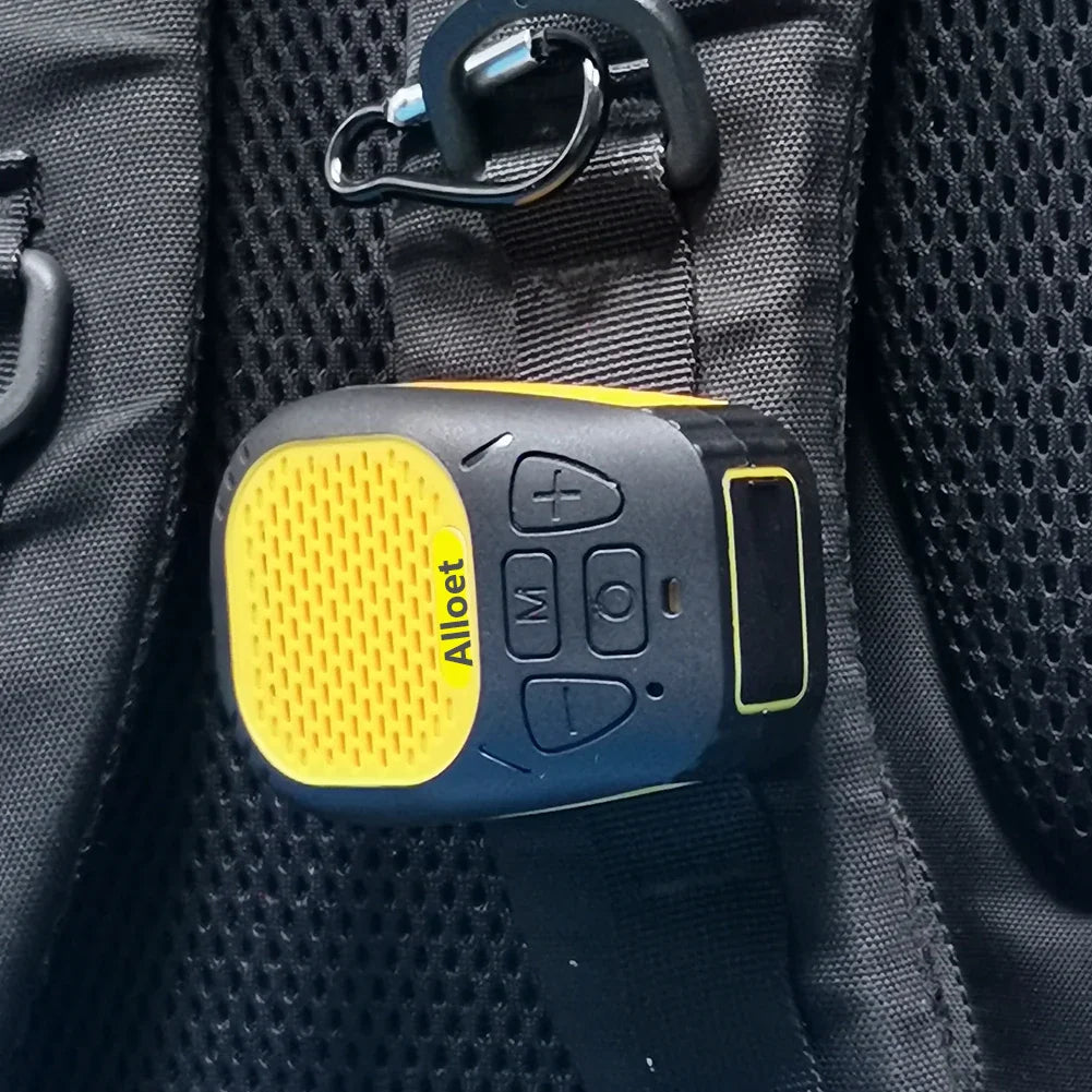 Wearable Bluetooth-Compatible5.3 Speaker with Strap Magnetic Clip-On Wireless Portable Speakers Small Speaker for Cycling/Hiking Lootquake LLC