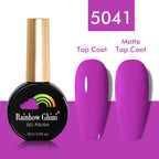 Rainbow Ghini UV LED Glitter Purple Gel Nail Polish 15ml Manicure Art Accessories Nail Glue Supplies for Professionals Varnishes Lootquake LLC