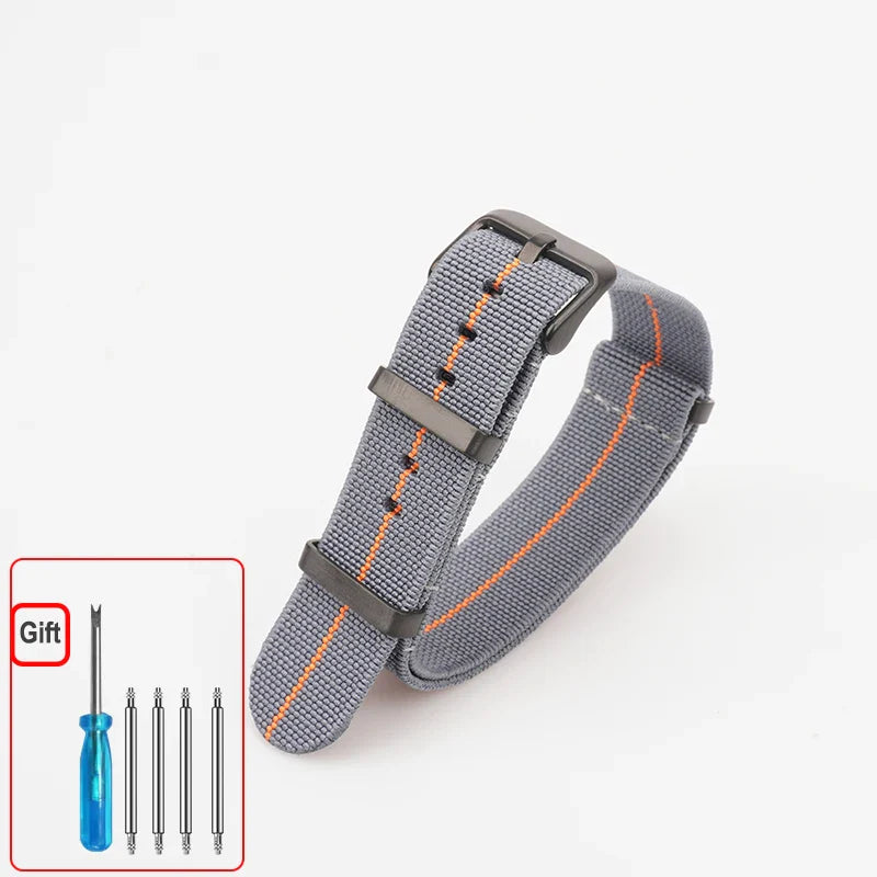 Amazfit Nylon Watch Band NATO Strap Waterproof Washable Elastic