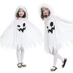 Halloween Cloak Toddler Kids Girls Boys Ghost Hooded Cosplay Costumes White Poncho Cape Christmas Dress Up Lootquake LLC