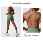 Ultra Comfort High-Waist Yoga Shorts THRIXINE