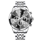 SAPPHERO Men Watch Diamond Mirror Luxury Waterproof Watch 2025 New Quartz Watch Diamond Dial Clock Gift Wristwatch Reloj Hombr