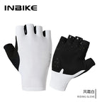 INBIKE Cycling Gloves Half Finger Bicycle Road Bike Gloves Shock Absorption MTB Gloves for Men Women Riding Sport Accessories