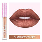Matte Metallic Liquid Lipstick 12 Colors Waterproof Lasting Glitter Lip Gloss Shiny Shimmer Lip Tint Party Festival Lips Makeup Lootquake LLC