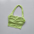 Backless Bliss: Sexy Sports Bra & Yoga Crop Top THRIXINE