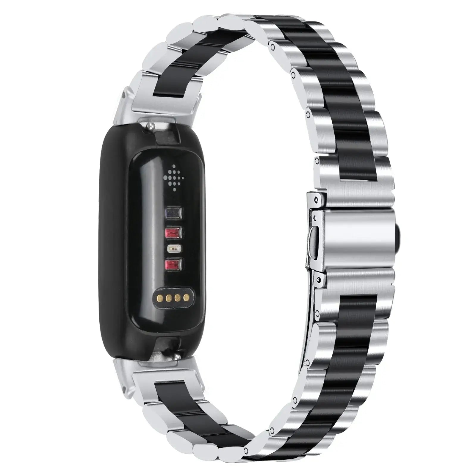 Fitbit Inspire 3 Stainless Steel Band – Premium Metal Strap - SJB-DIAMOND ELITES