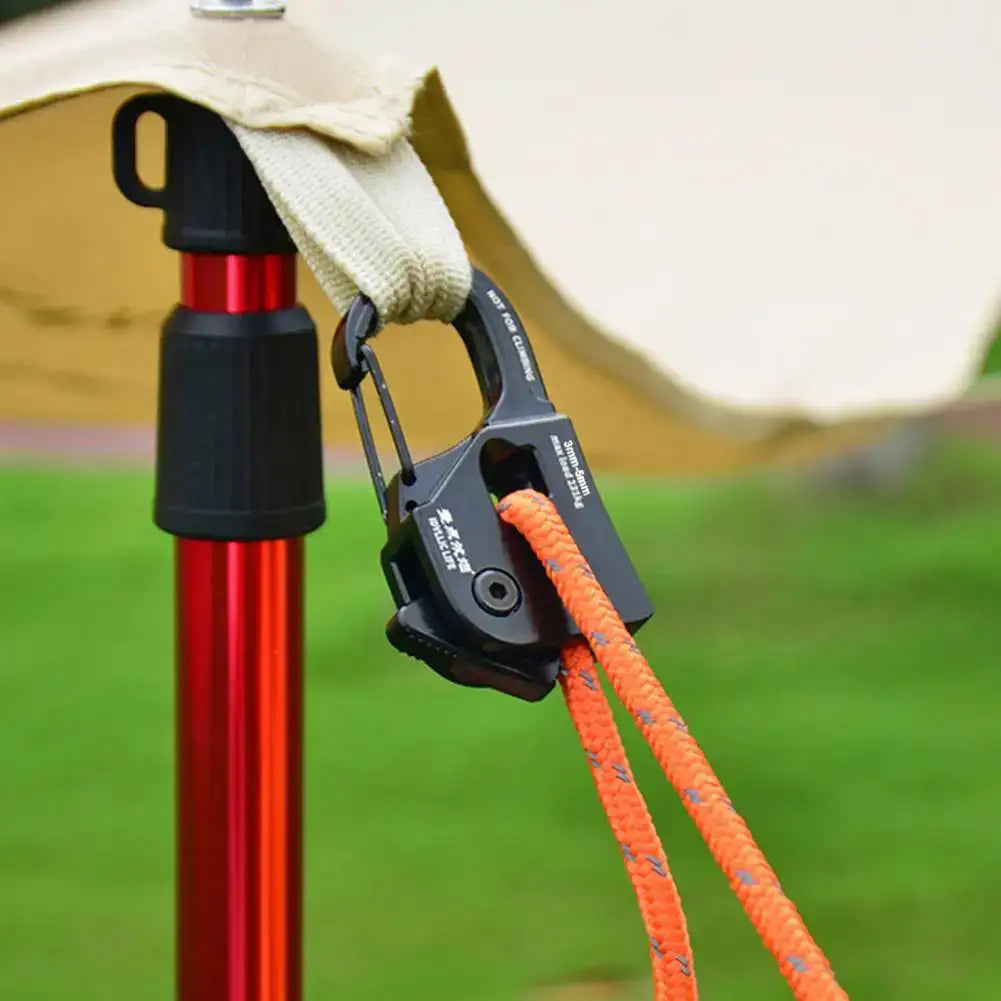 Rope Tensioner Tent Rope Tensioner Camping Tent Cord Adjuster with Strong Load-bearing Capacity Lightweight Portable for Outdoor