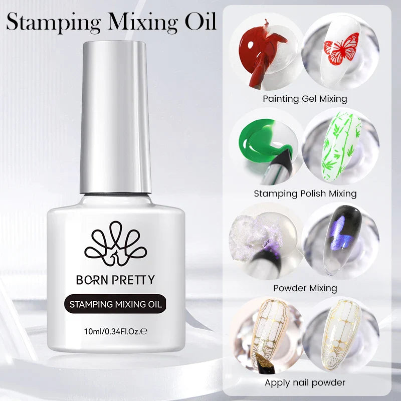 BORN PRETTY 10ml Reflective Glitter Gel Nail Polish Carat Mirage Sparkling Color Shine UV LED Soak Off Semi-Permanant Varnish Lootquake LLC