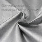 4x4m 4x3m 3x3m 19 Hang Points Tent Tarp Survival Sun Shelter Shade Canopy Outdoor Backpacking Waterproof Camping Awning SunShade